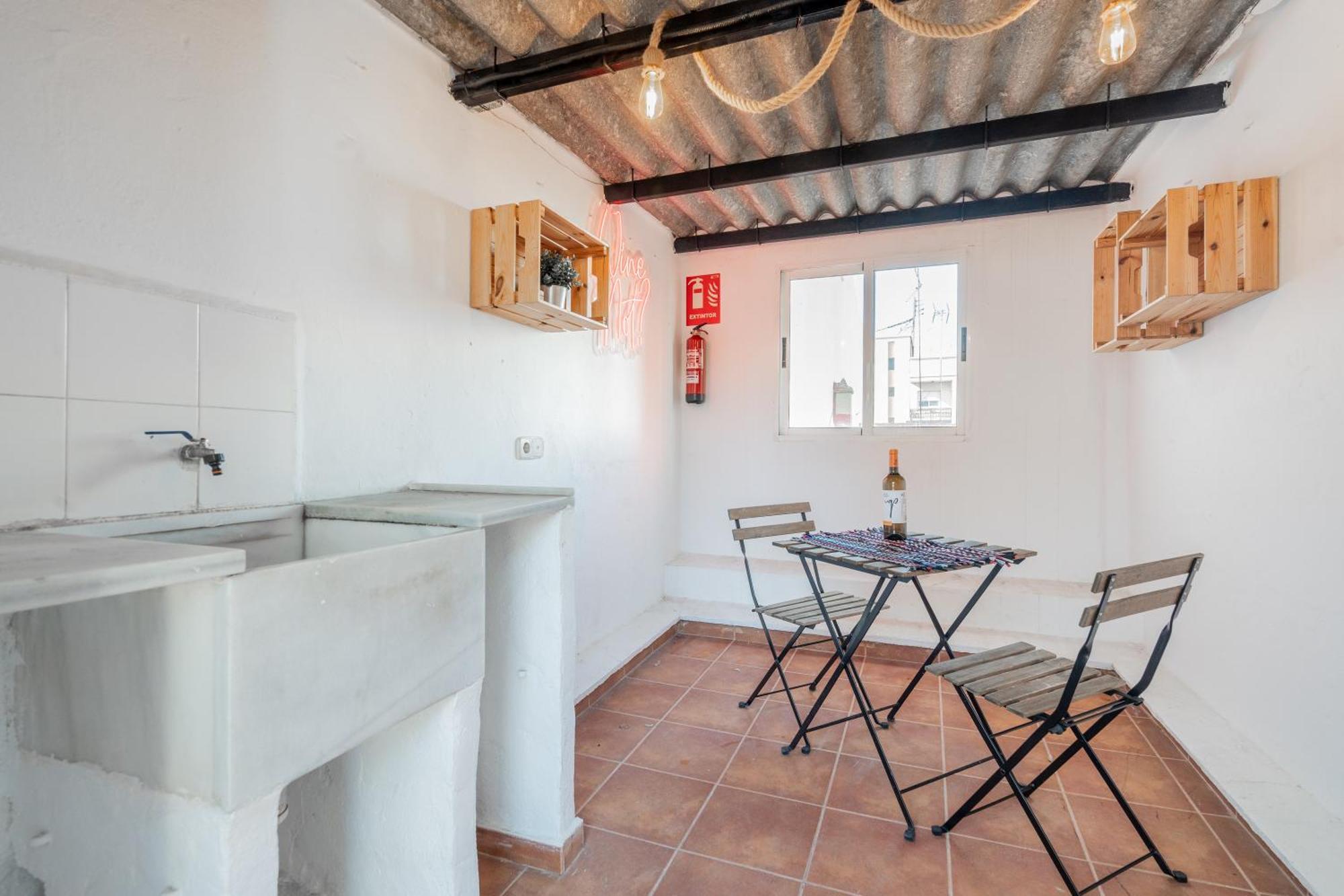 Vivienda Acogedora En Valencia - A Un Paso Del Mar Y La Ciudad - Valencia Marina Port - Arts And Sciencies Villa Buitenkant foto